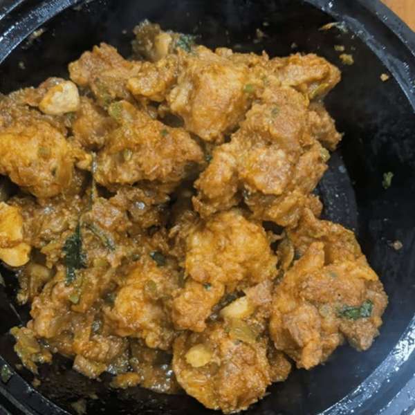 Chicken Cashew Ghee Roast