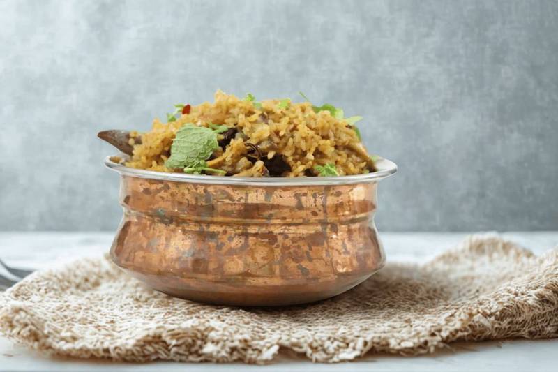 Gutti Vankaya Biryani (Eggplant)