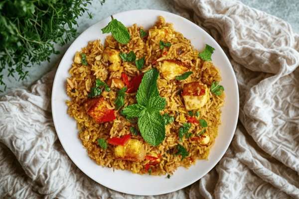 Paneer 65 Biryani