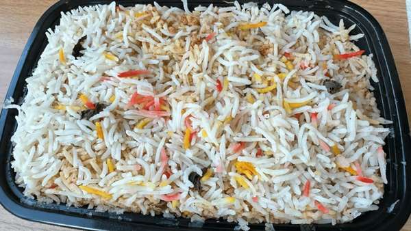 Soya Cashew Biryani