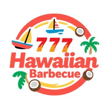 777 Hawaiian Bbq logo