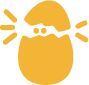 Hatched logo